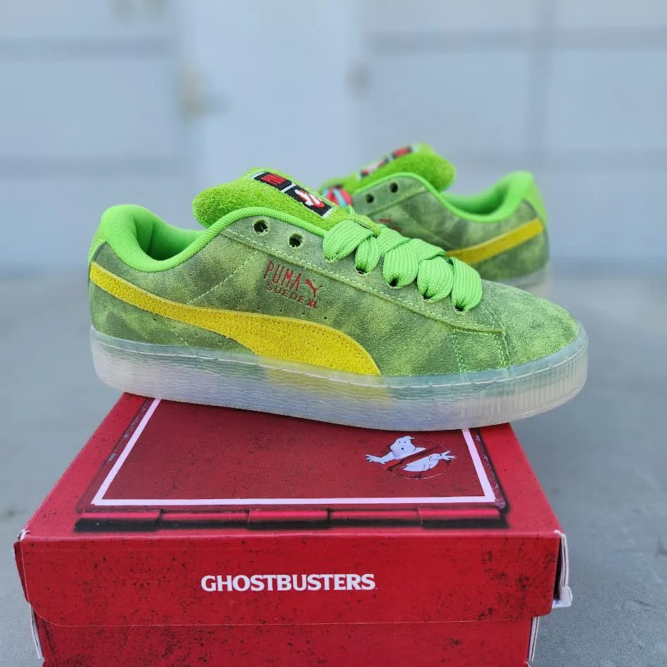 Ghostbusters x Puma Suede XL 'SLIMER'