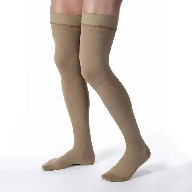 Jobst for Men Closed Toe Thigh Highs - 15-20 mmHg