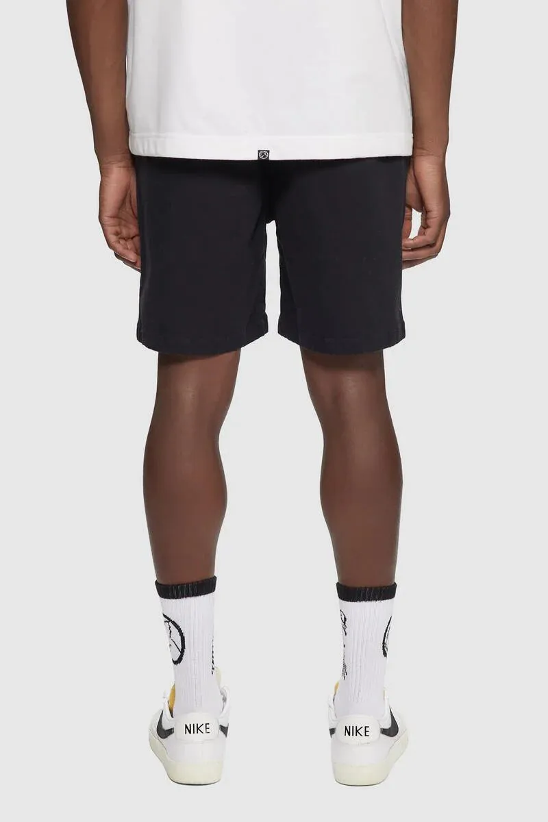 KUWALLA PATCH POCKET SHORT BLACK