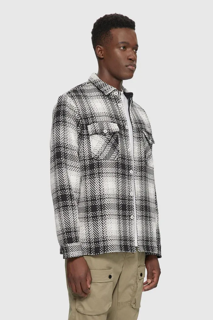 KUWALLA PLAID JACKET BLACK