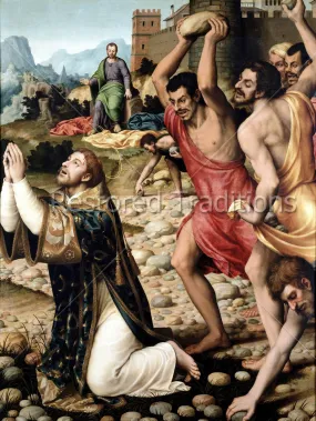 Martyrdom of St. Stephen – Juanes