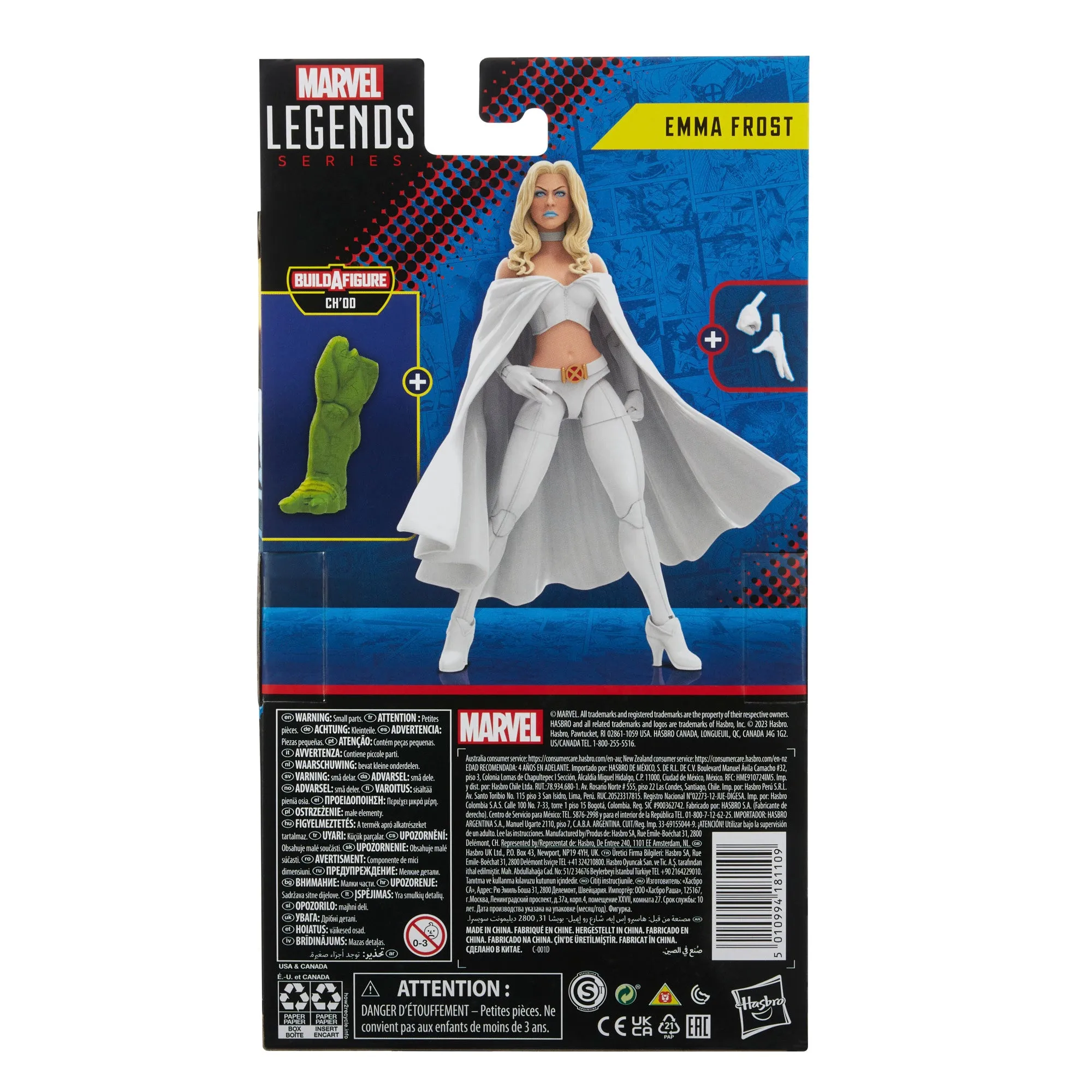 Marvel Legends Astonishing X-Men Emma Frost (Cho'd BAF)