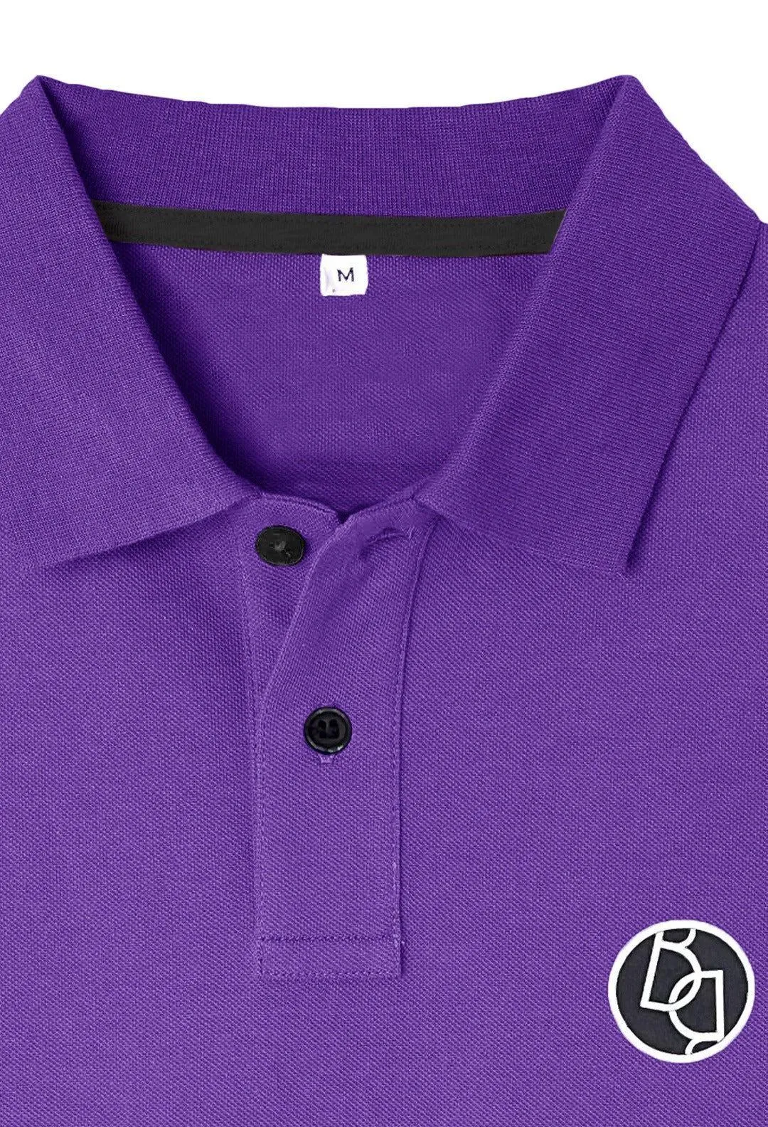 Men Purple Polo