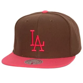 MLB THE DAMN SNAPBACK COOP DODGERS BROWN