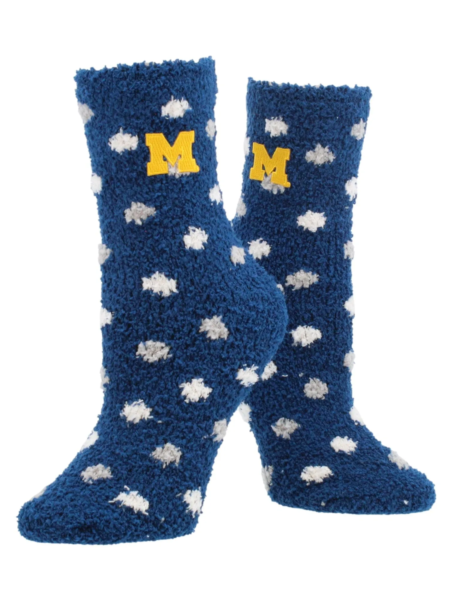 NCAA College Fuzzy Socks For Women & Men, Warm and Cozy Socks Womens Licensed University Sock