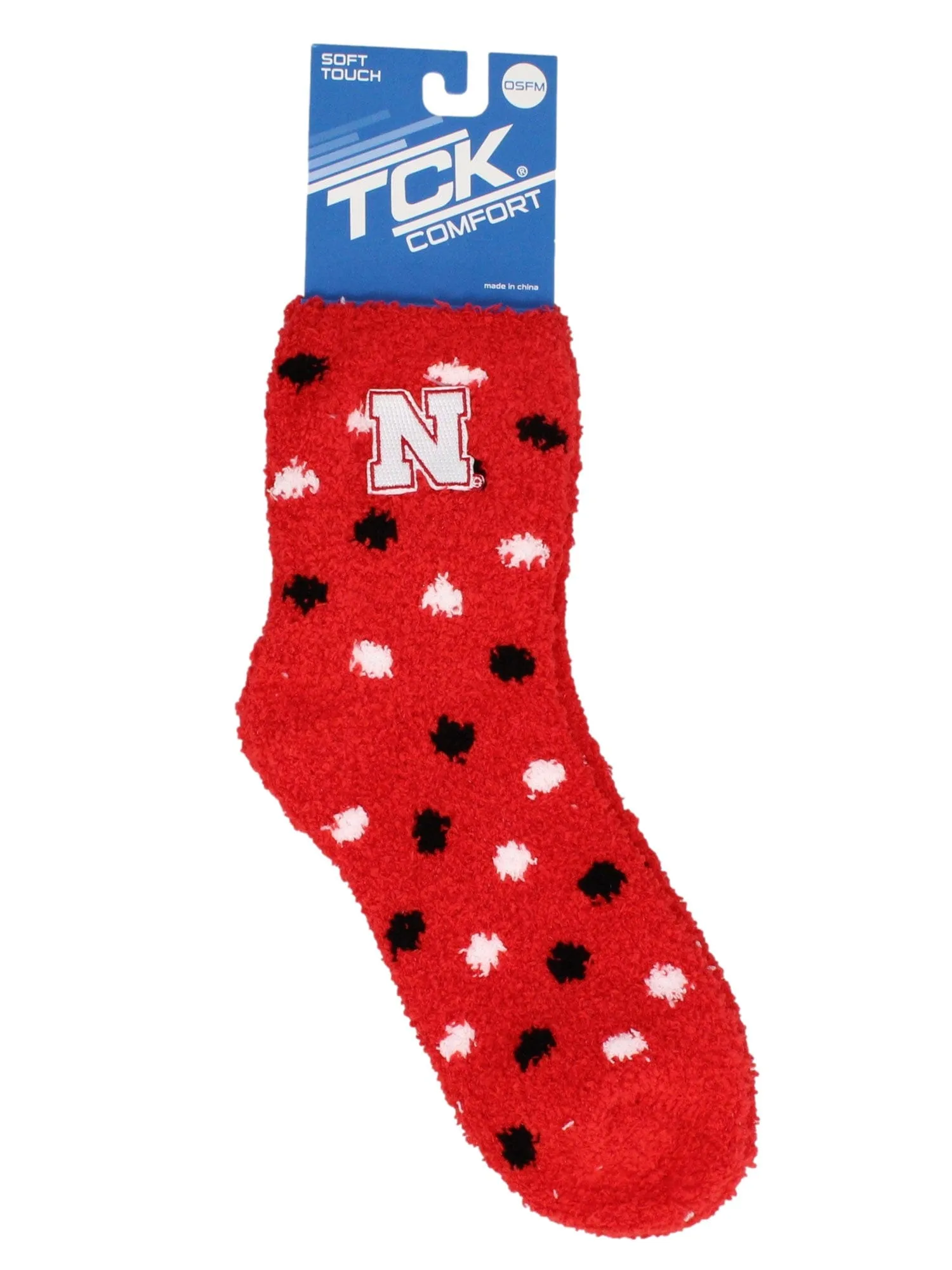 NCAA College Fuzzy Socks For Women & Men, Warm and Cozy Socks Womens Licensed University Sock