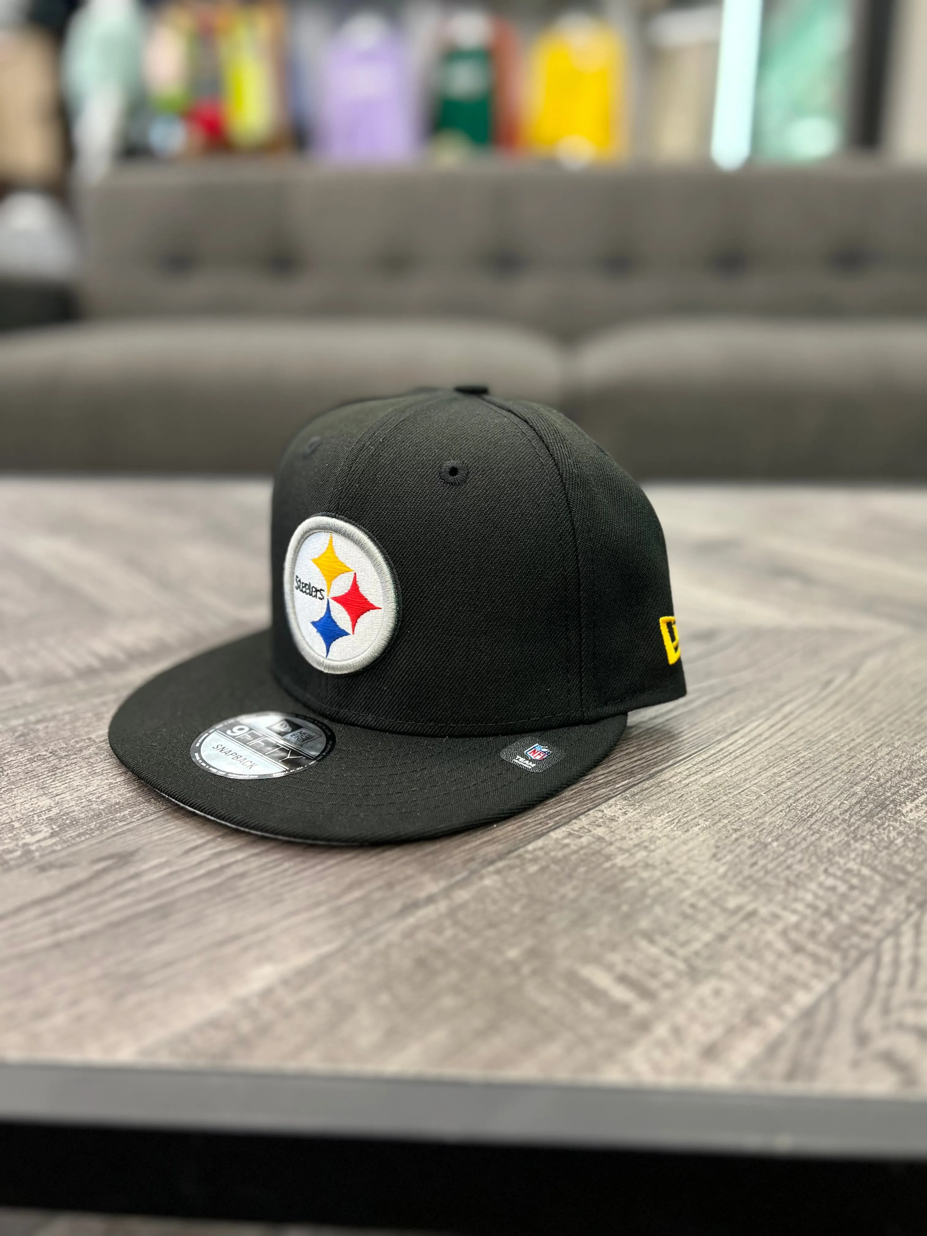 NEW ERA 950 NFL BASIC SNAP PITTSBURGH STEELERS BLACK OTC OSFM