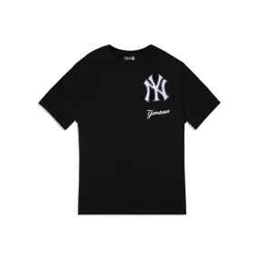 NEW ERA NEW YORK YANKEES LOGO SELECT TEE BLACK