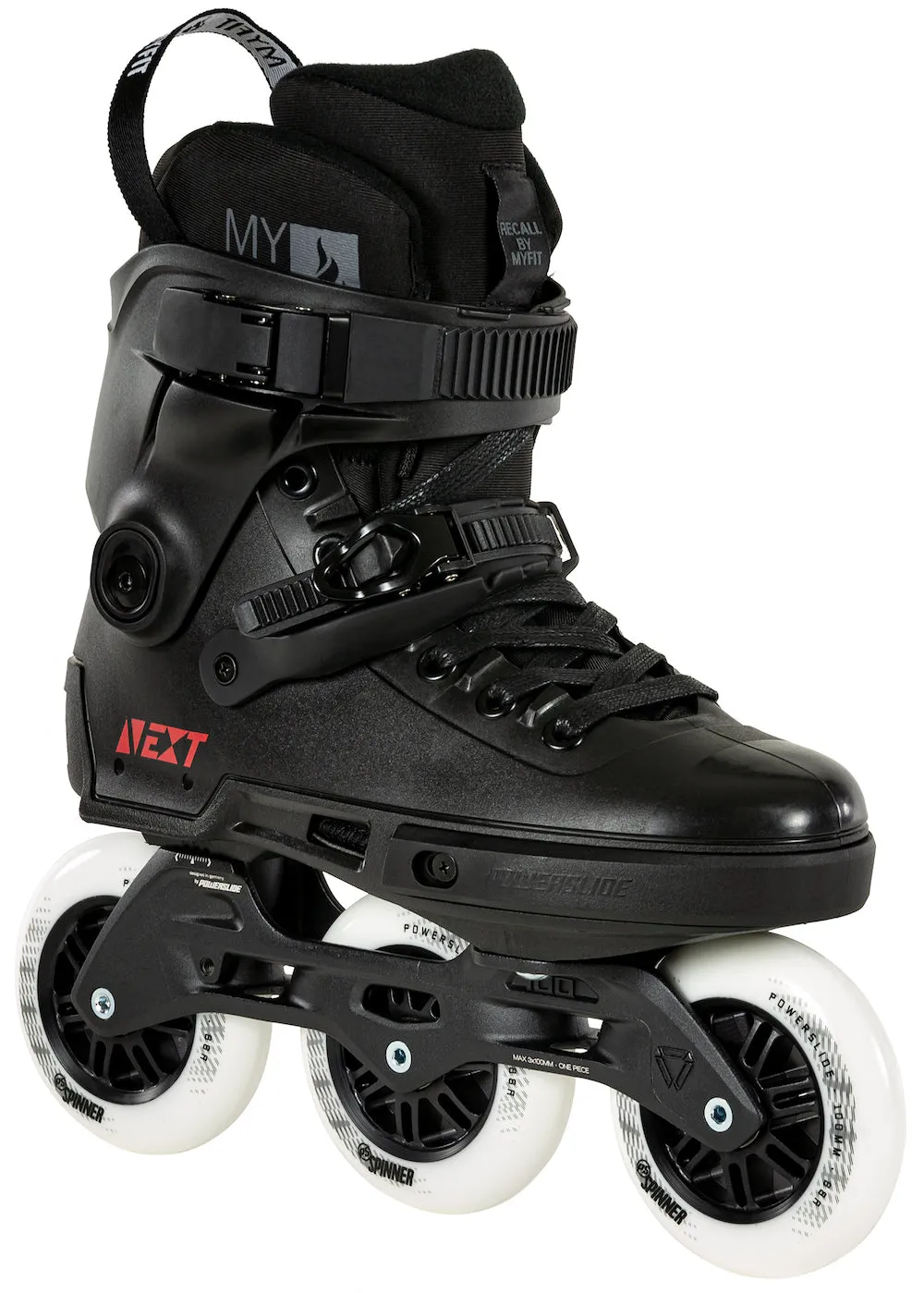 POWERSLIDE - Next Core Black 100 Urban Inline Skates