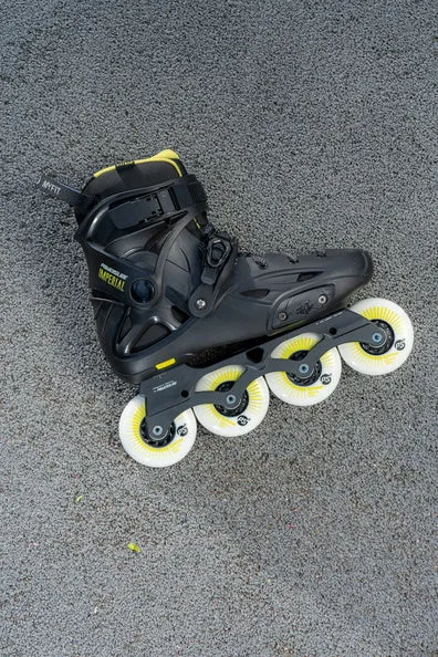 POWERSLIDE - One Imperial Black/Yellow 80 Urban Inline Skates (CLEARANCE SALE!)