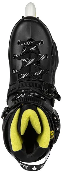 POWERSLIDE - One Imperial Black/Yellow 80 Urban Inline Skates (CLEARANCE SALE!)