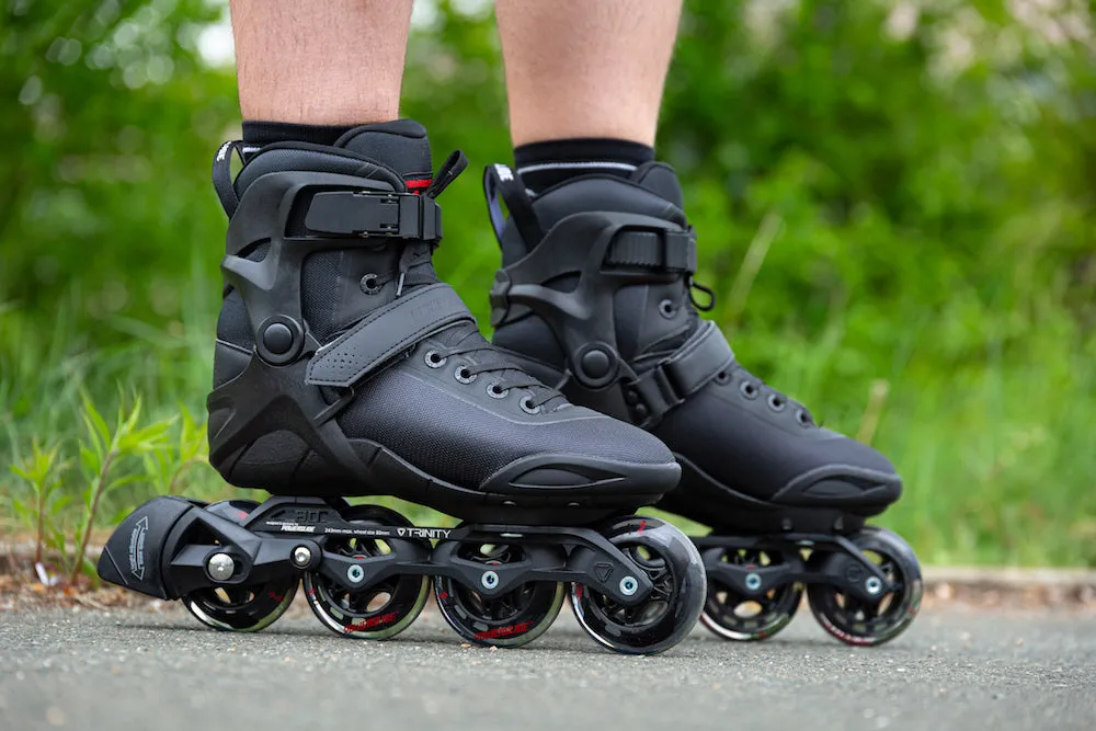 POWERSLIDE - Phuzion Radon 80 Black Inline Skates (PHUZION SALE!)