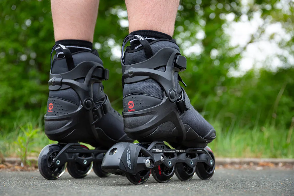 POWERSLIDE - Phuzion Radon 80 Black Inline Skates (PHUZION SALE!)