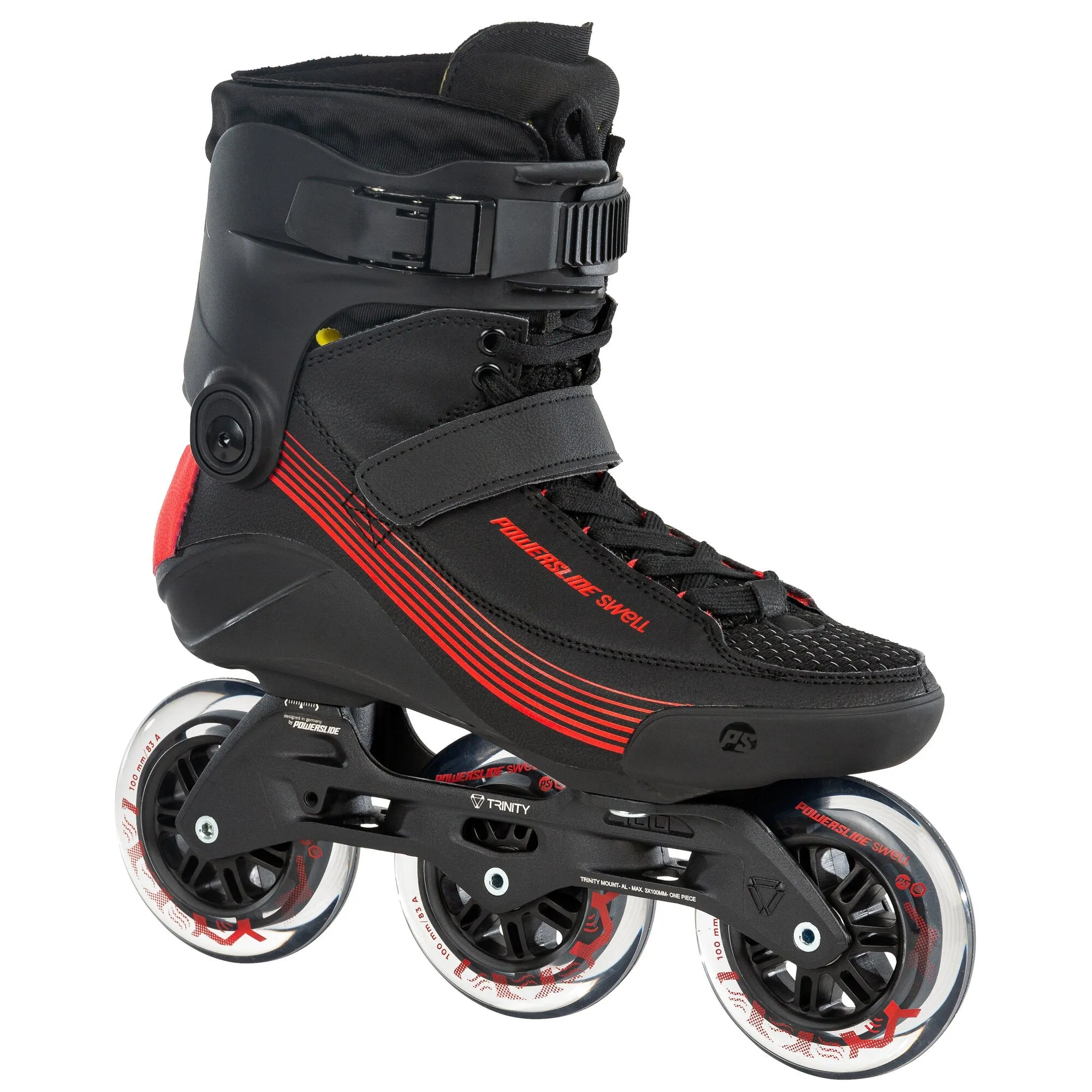 POWERSLIDE - Swell Black 100 3D Adapt Fitness Inline Skates