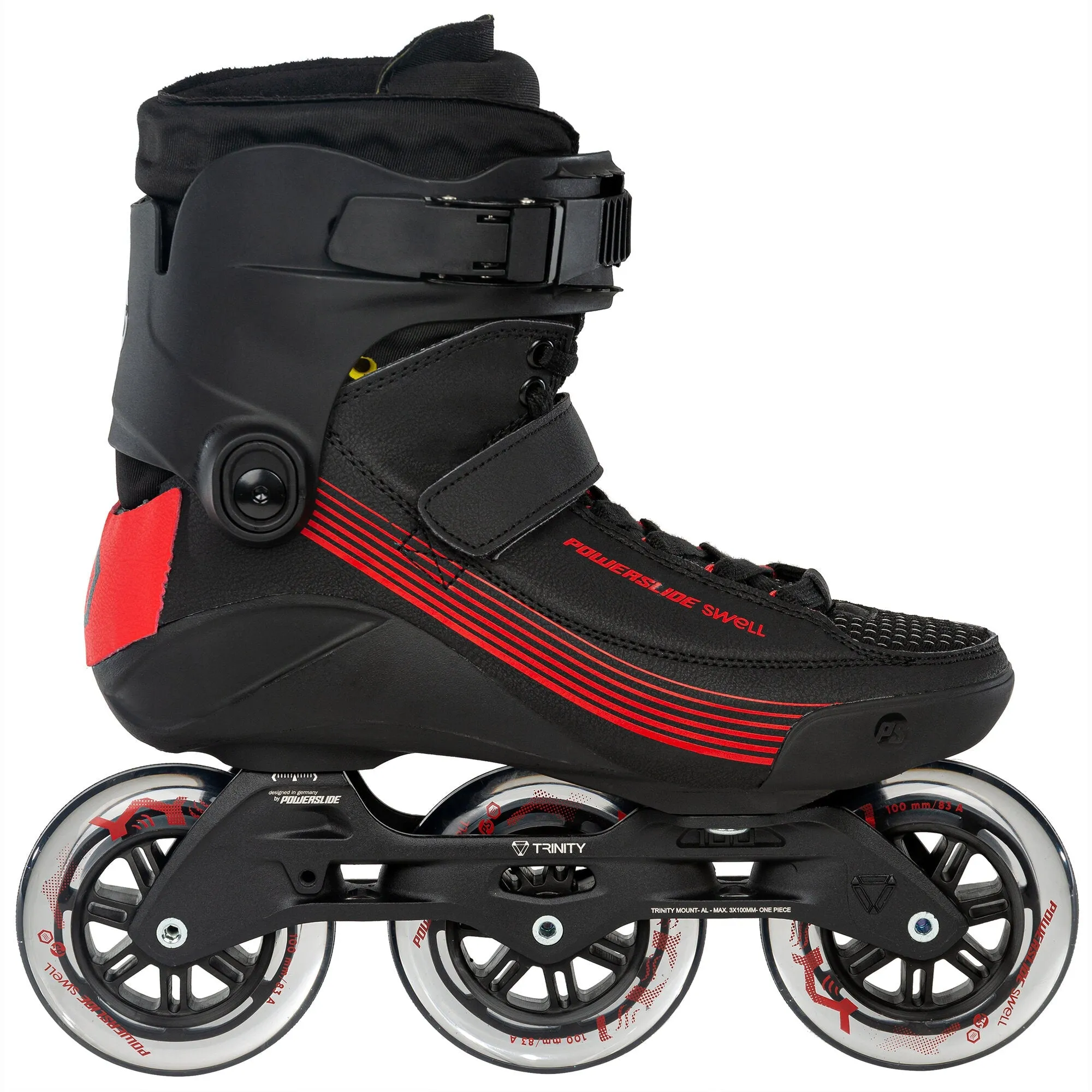 POWERSLIDE - Swell Black 100 3D Adapt Fitness Inline Skates