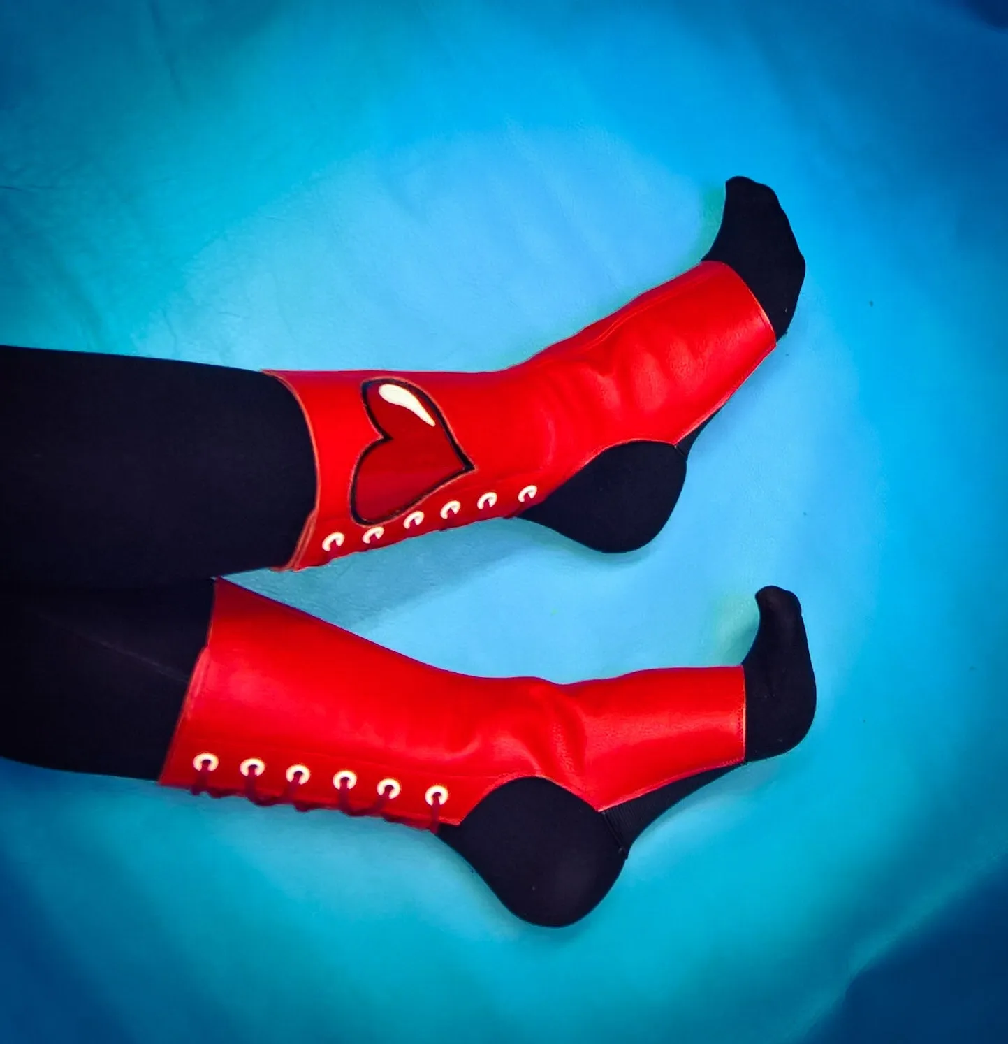 "Queen of Hearts" Aerial Boots