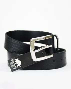 Raw Hyde Baby Crocodile Belt