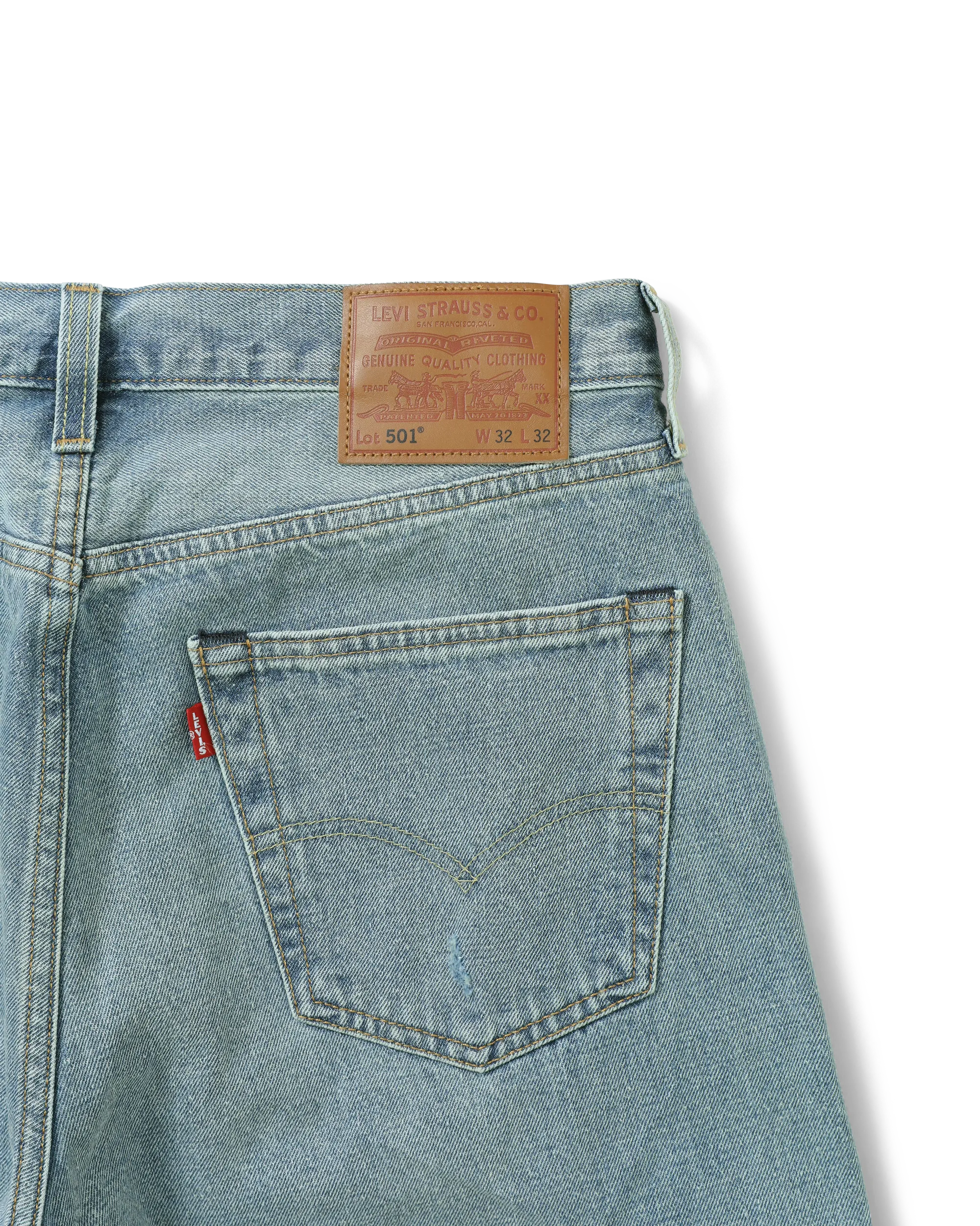 RED TAB / 501 ORIGINAL SELVEDGE JEANS (MEN)