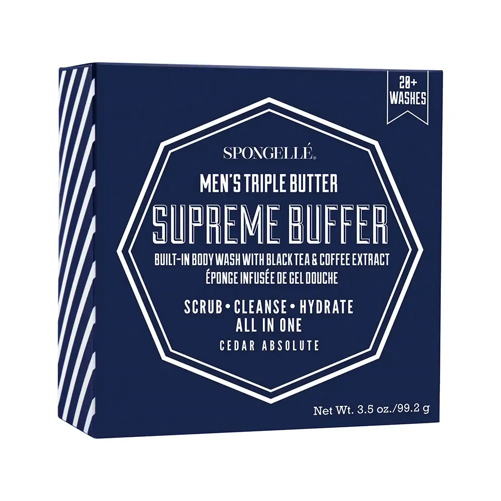 Spongelle Men's Supreme Buffer | 20  Washes