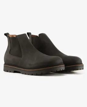 Stalon Men Nubuck Black