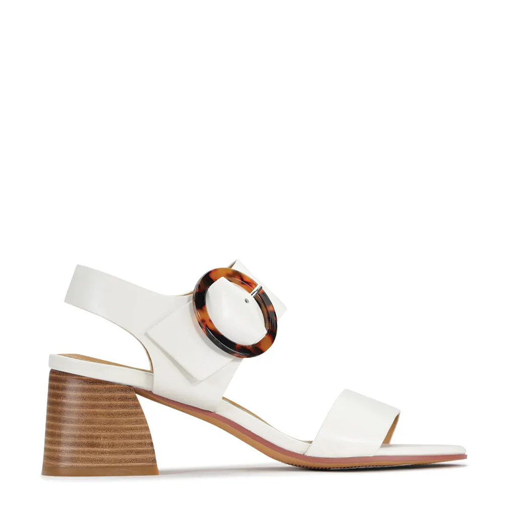 Status Leather Ankle Strap Sandals