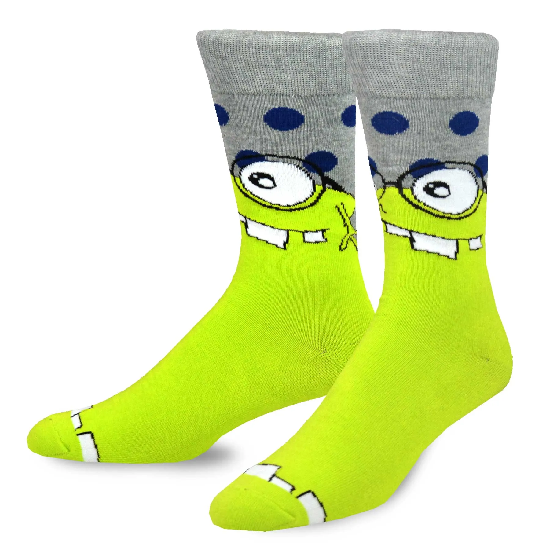 TeeHee Socks Men's Halloween Cotton Crw Monster 3-Pack (50619)