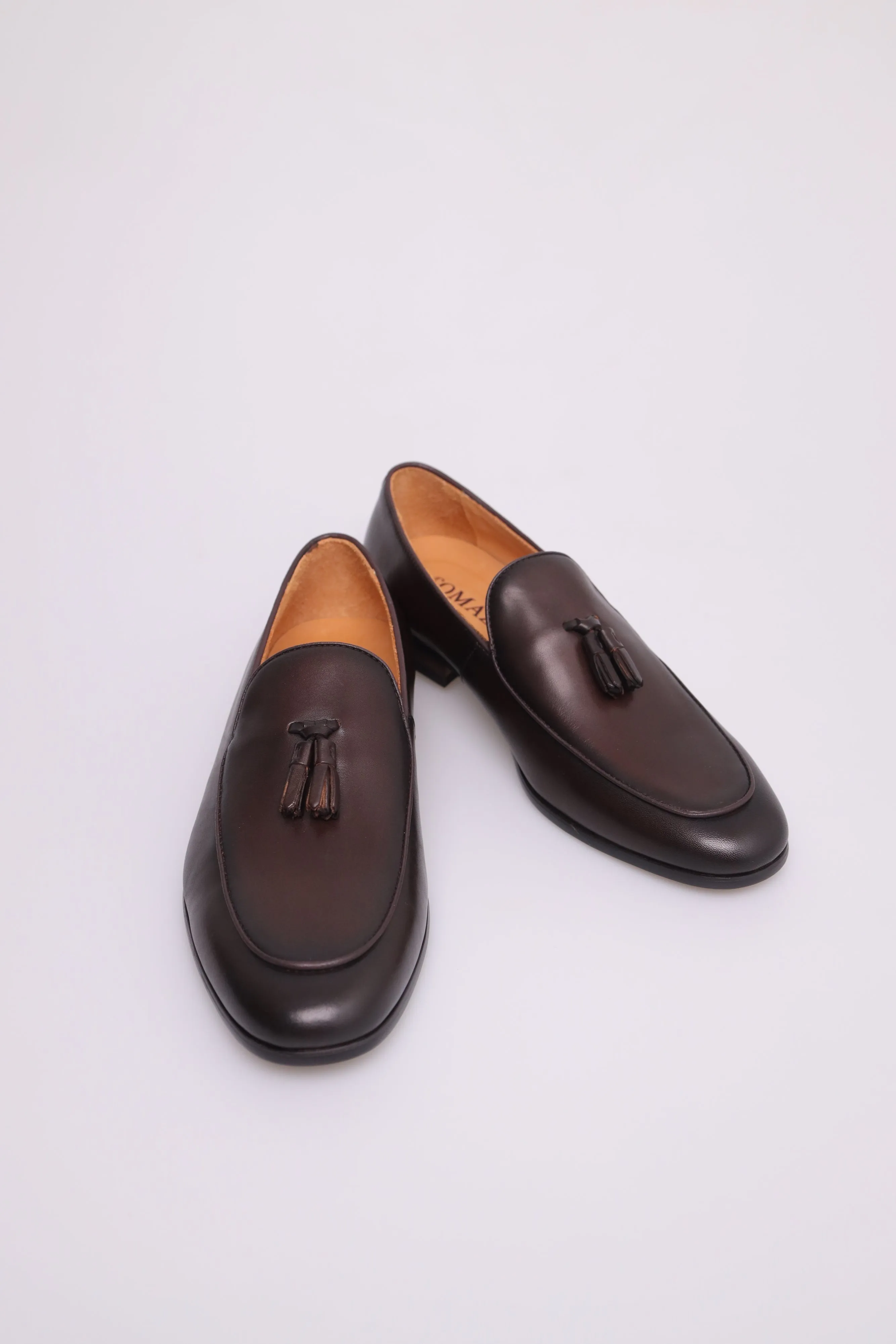 Tomaz F353 Men's Tassel Loafer (Coffee)